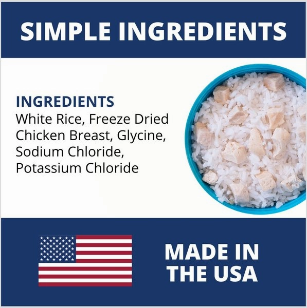 Under the Weather Chicken & Rice Freeze-Dried Bland Diet For Dogs