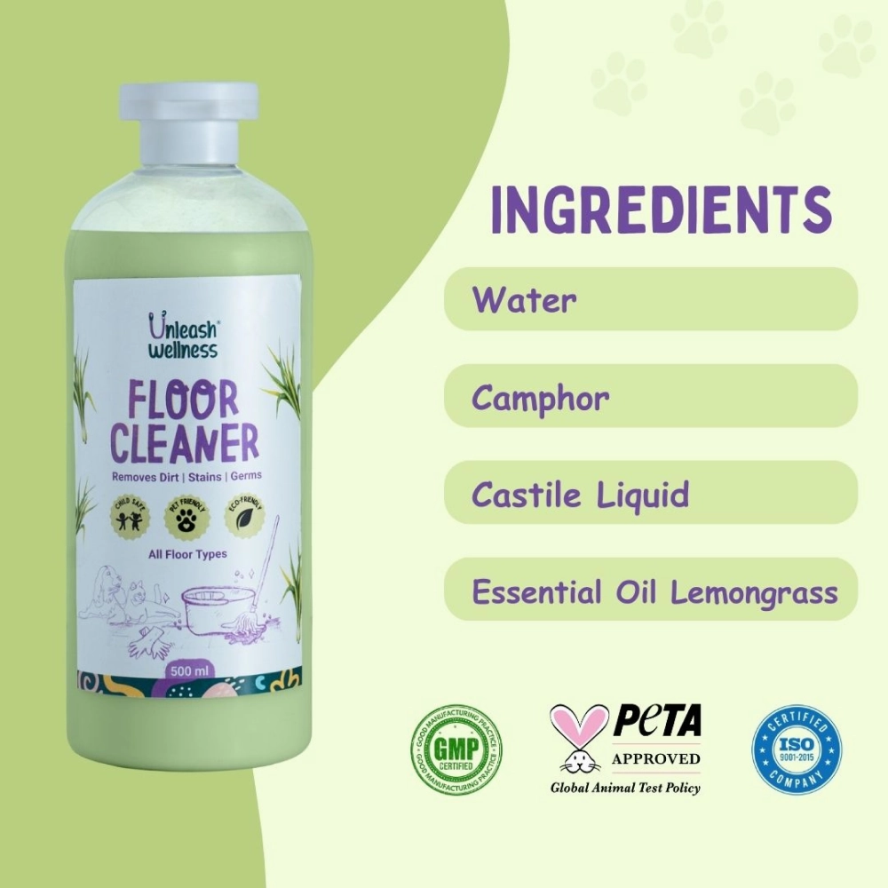 Unleash Wellness Pet Safe Floor Cleaner for Dogs and Cats