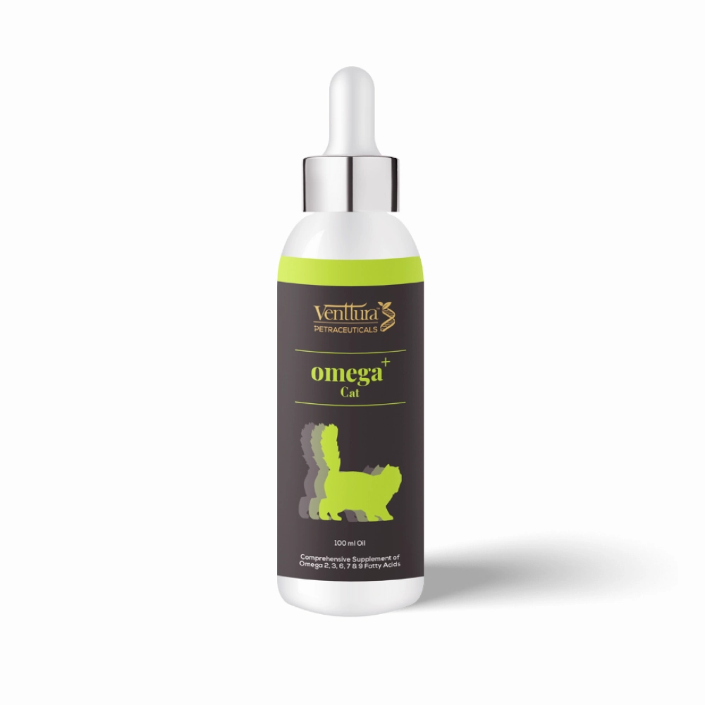 Venttura Healthy Skin & Glowing Coat Omega Fatty Acid Supplement for Cats