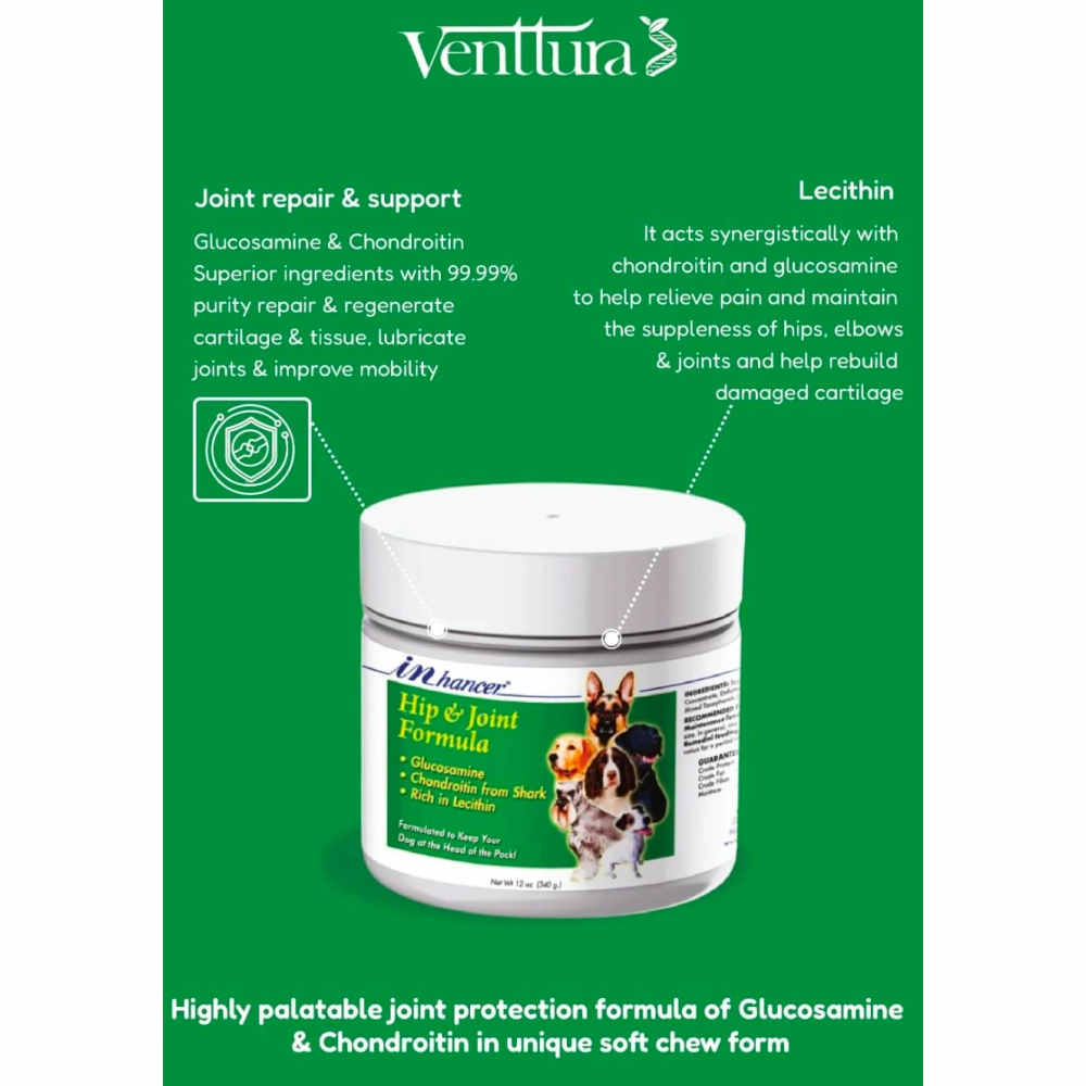 Venttura Inhancer Hip & Joint Soft Nuggets Supplements for Dogs