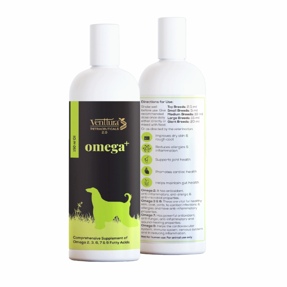 Venttura Omega Plus Skin & Coat Syrup for Dogs