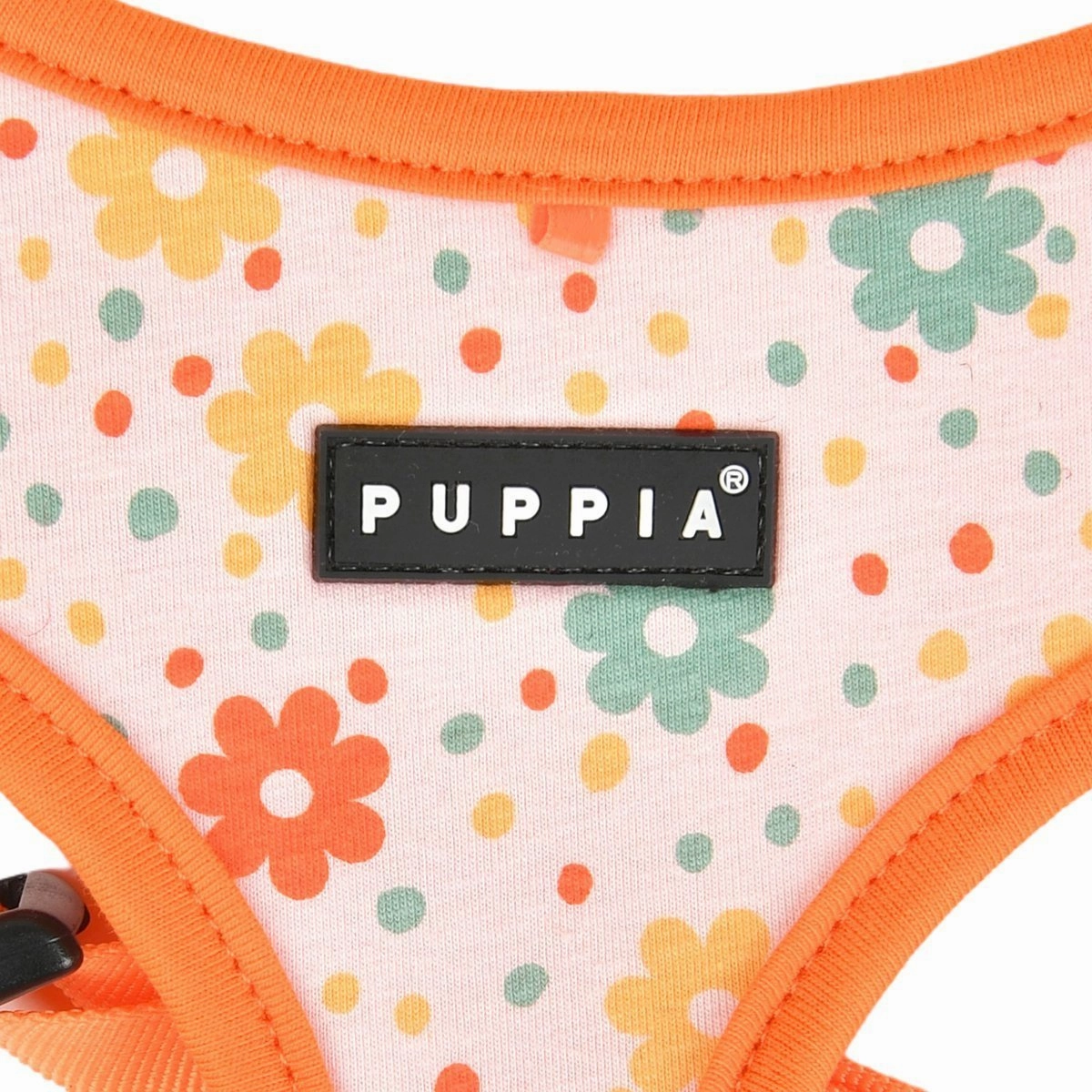 Vinca Dog Harness A Orange Medium