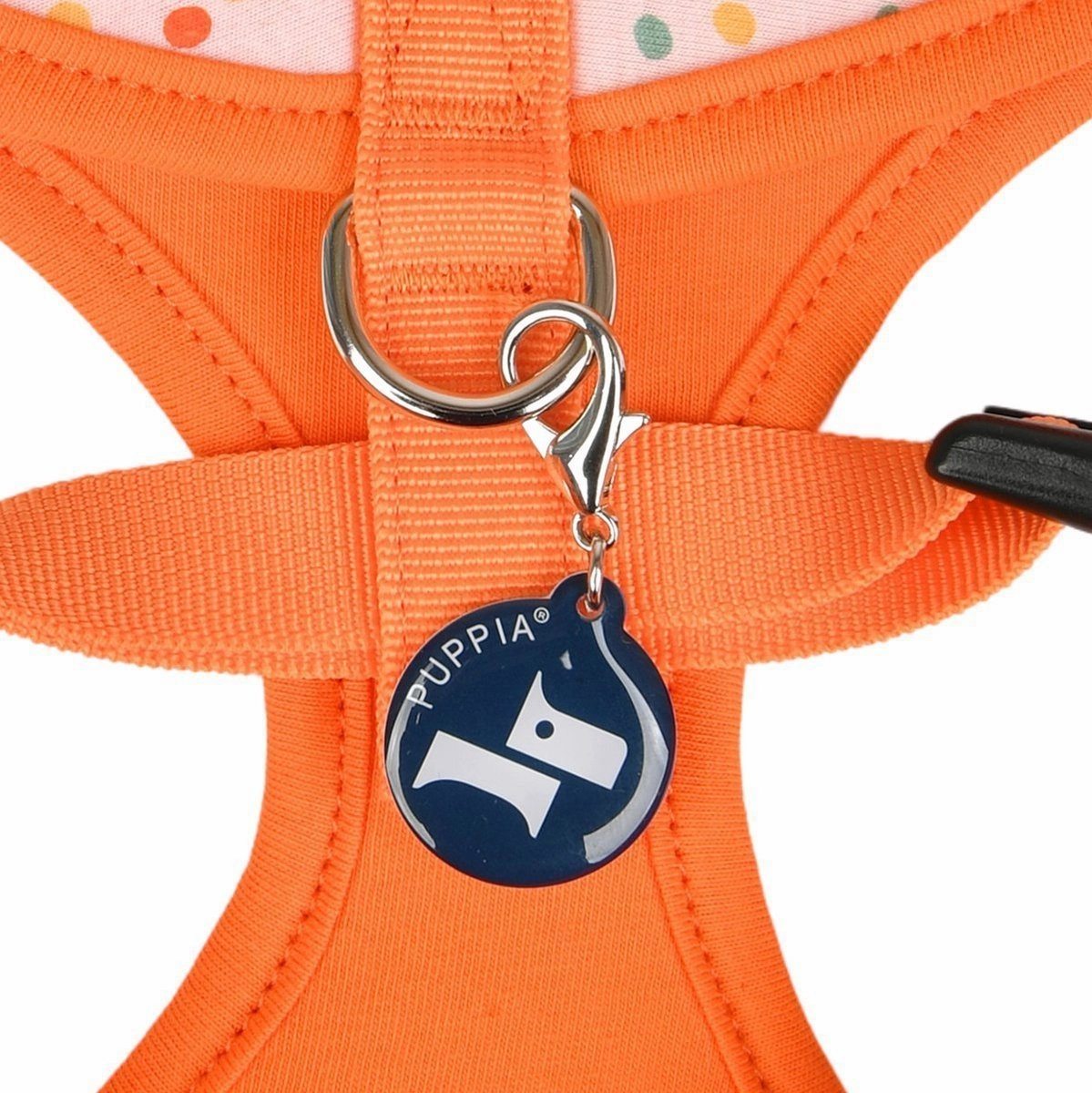 Vinca Dog Harness A Orange Medium