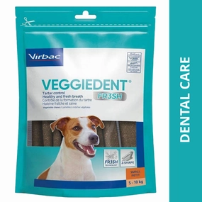 Virbac Veggiedent Dental Chew For Small Dogs