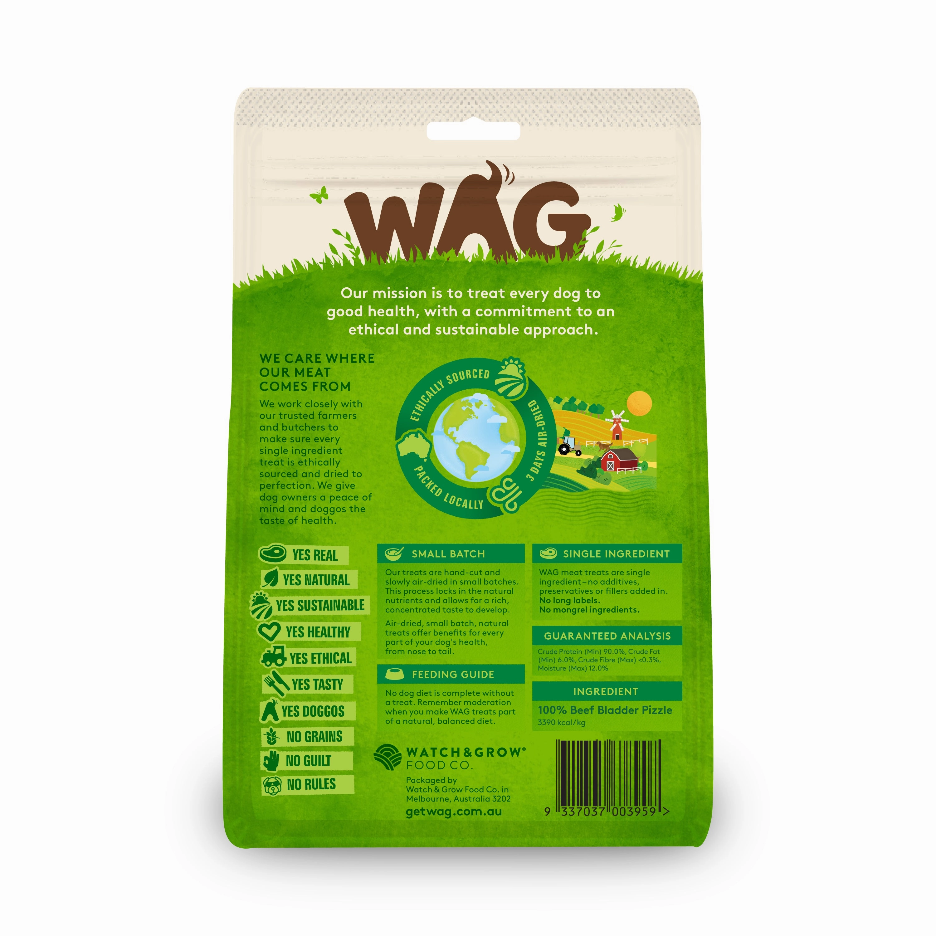 WAG - Bully Bites Dog Treat (200g)