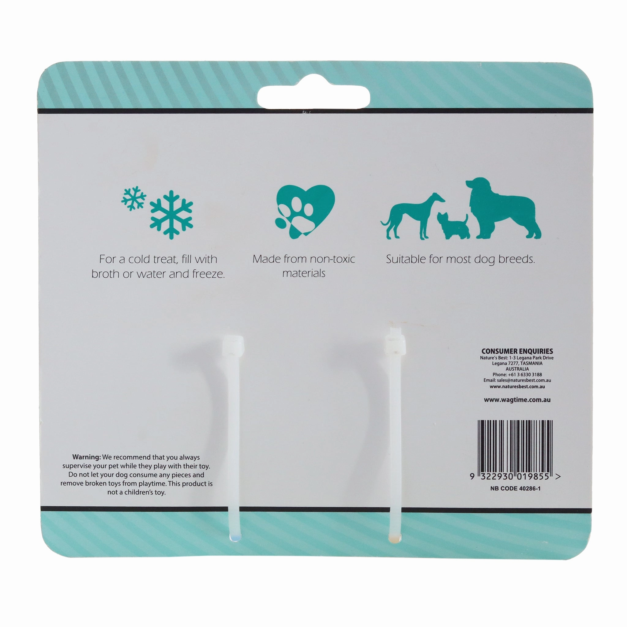 WagTime - Cooling Bone Chew Toy
