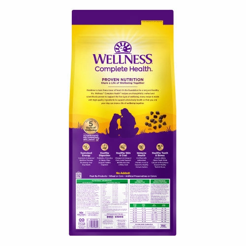 Wellness Complete Health Natural Adult Lamb and Barley Recipe Dry Dog Food