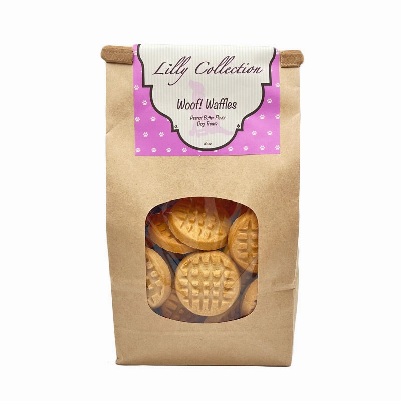 WET NOSE Lilly Collection Woof! Waffles Treats for Dogs