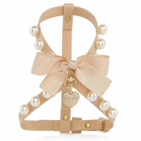 White Pearl Dog Harness