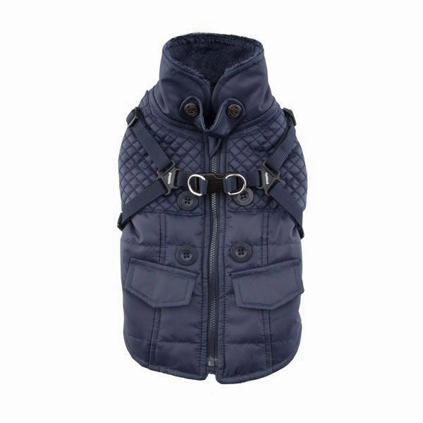 Wilkes Dog Coat Small/Navy