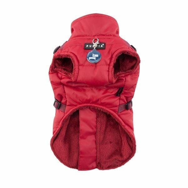 Wilkes Dog Coat Wine/Small