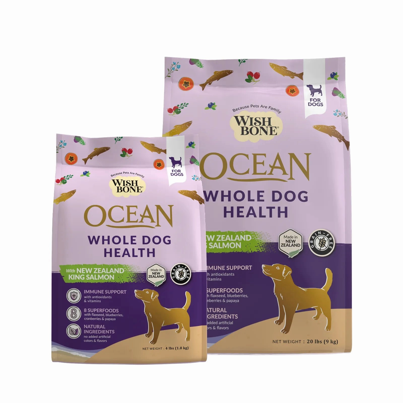 Wishbone - Ocean - New Zealand King Salmon Dry Dog Food