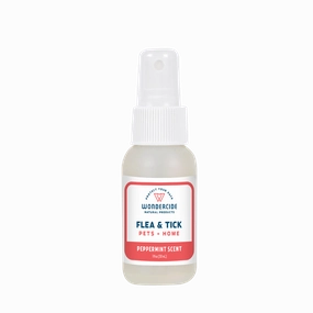 Wondercide Peppermint Flea and Tick Spray for Pets   Home