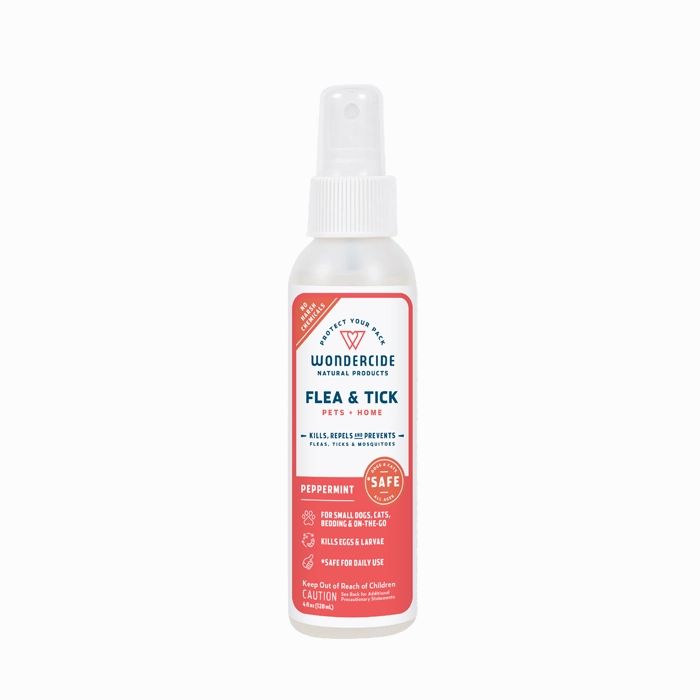 Wondercide Peppermint Flea and Tick Spray for Pets   Home