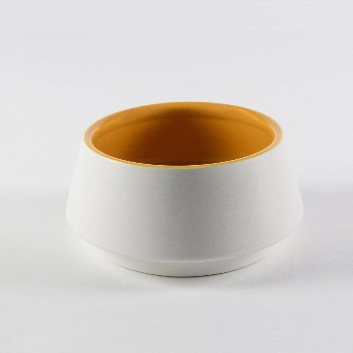 Yellow And Mommo Dog Water Bowl