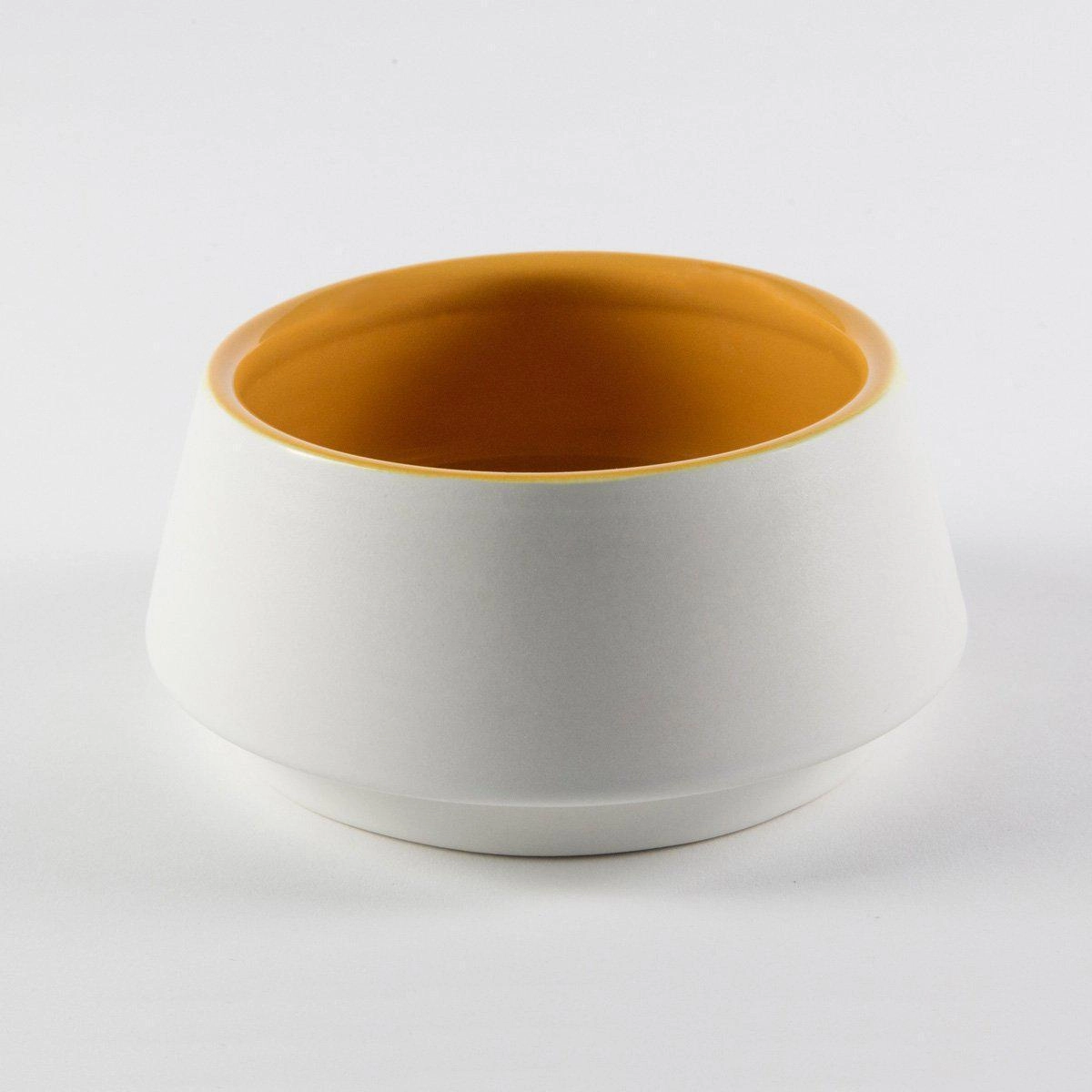 Yellow And Mommo Dog Water Bowl
