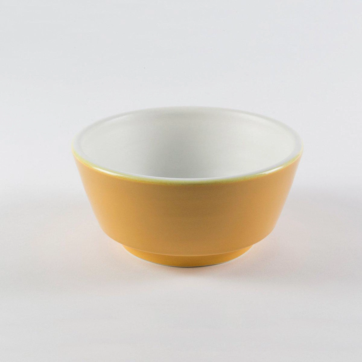 Yellow And Pappa Dog Food Bowl
