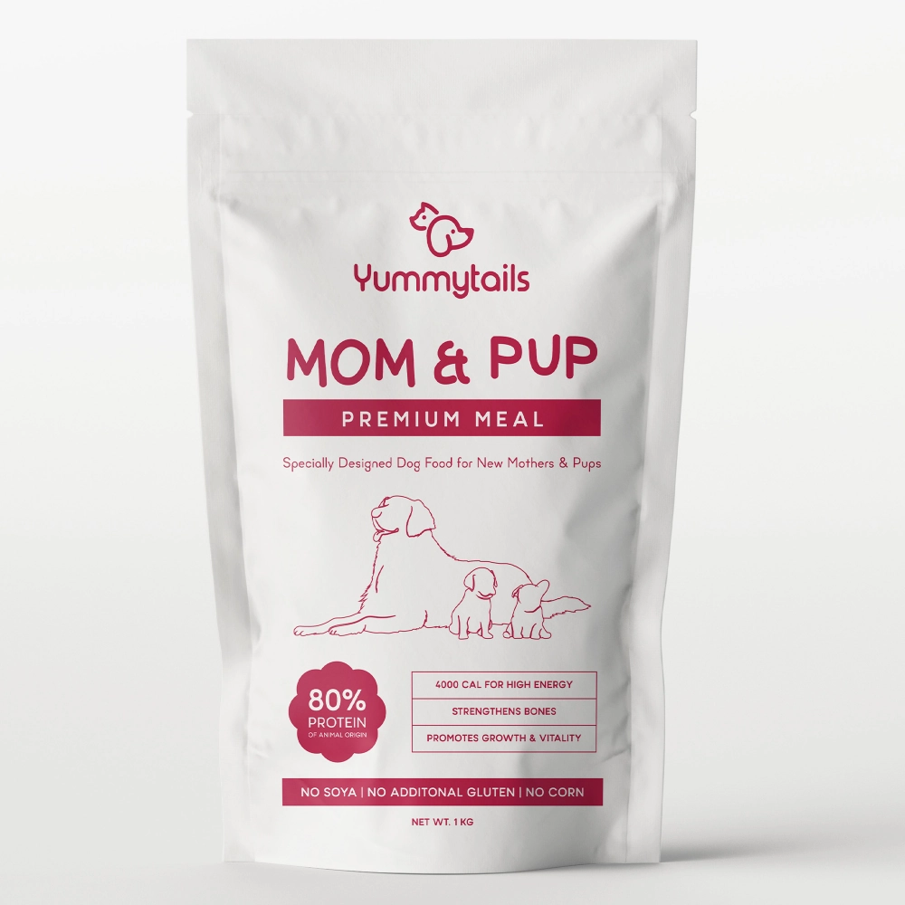 Yummytails Super Premium Mother and Puppy Dry Food | Chicken & Fish Flavor | Corn and Soya Free Formula