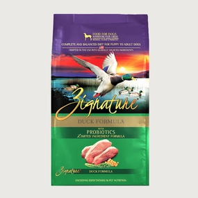 ZIGNATURE Duck Formula Dry Food for Dogs