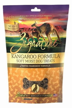 Zignature Kangaroo Soft Moist Dog Treats