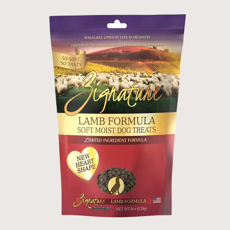ZIGNATURE Lamb Formula Soft Moist Dog Treats