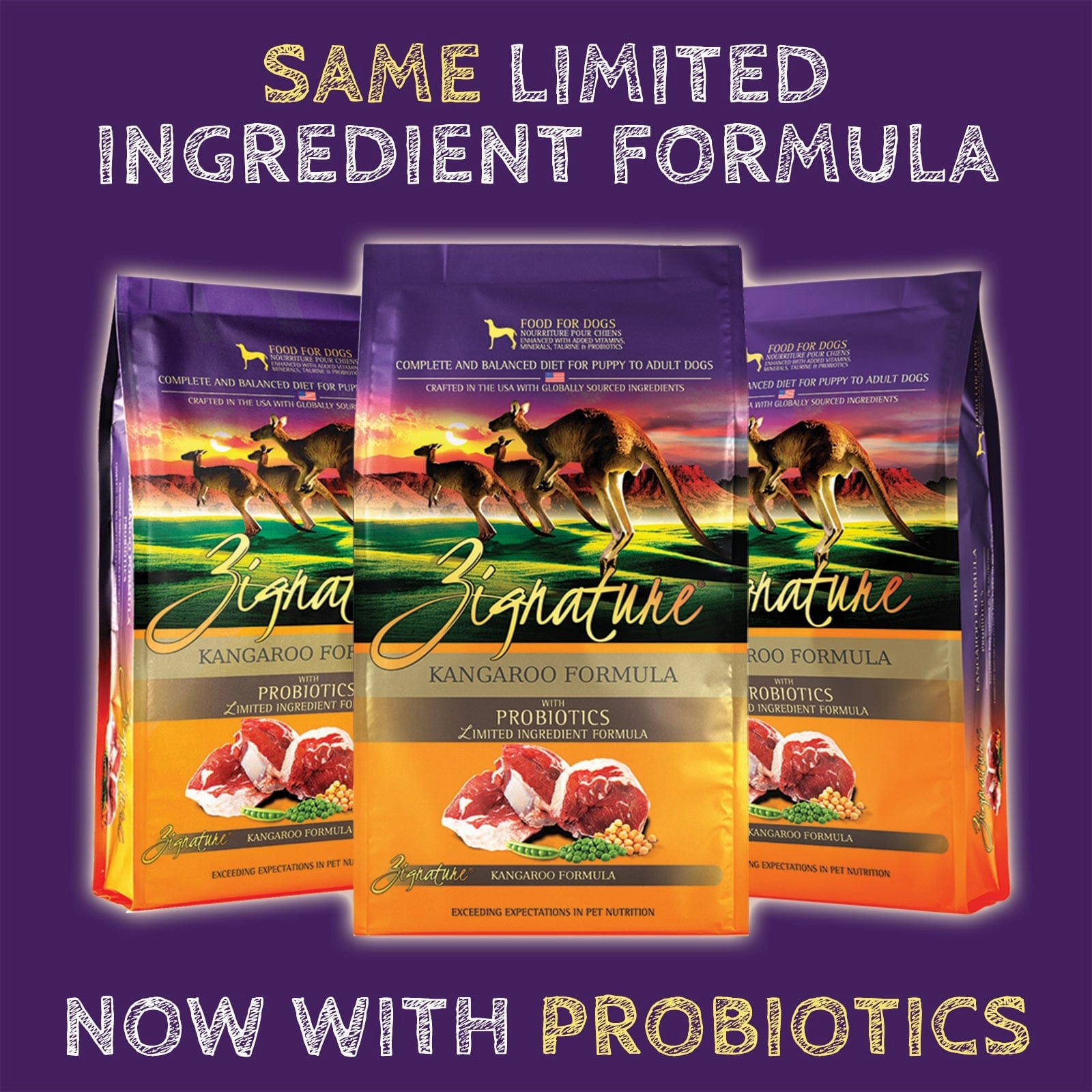 Zignature Limited Ingredient Kangaroo Formula Dry Dog Food