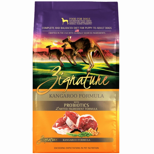 Zignature Limited Ingredient Kangaroo Formula Dry Dog Food