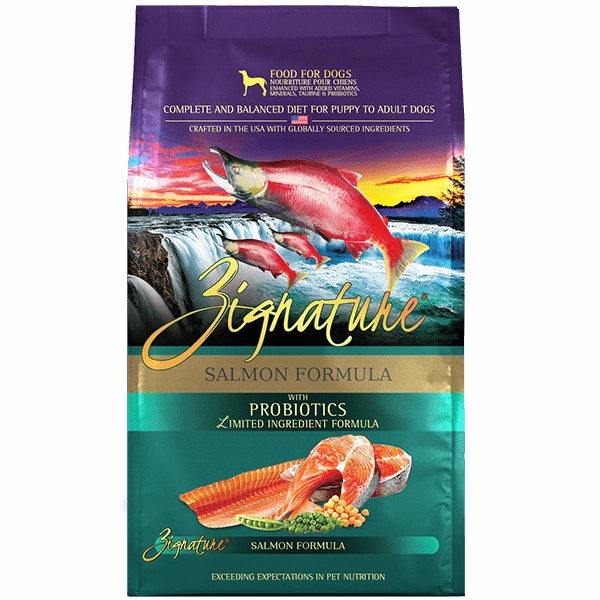 Zignature Limited Ingredient Salmon Formula Dry Dog Food