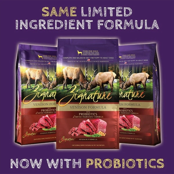 Zignature Limited Ingredient Venison Formula Dry Dog Food