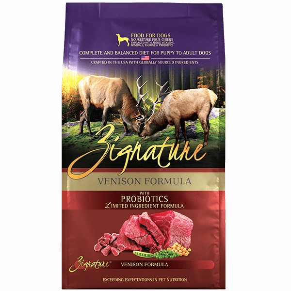 Zignature Limited Ingredient Venison Formula Dry Dog Food