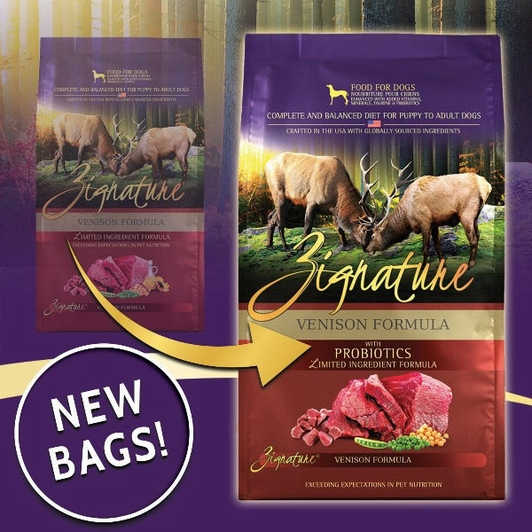 Zignature Limited Ingredient Venison Formula Dry Dog Food