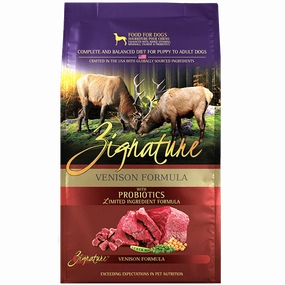 Zignature Limited Ingredient Venison Formula Dry Dog Food