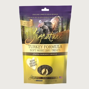 ZIGNATURE Turkey Formula Soft Moist Dog Treats