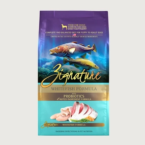 ZIGNATURE Whitefish Formula Dry Food for Dogs