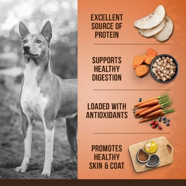 Zo Dog Medium Breed Turkey, Chickpea & Sweet Potato Dry Dog Food, 5kg