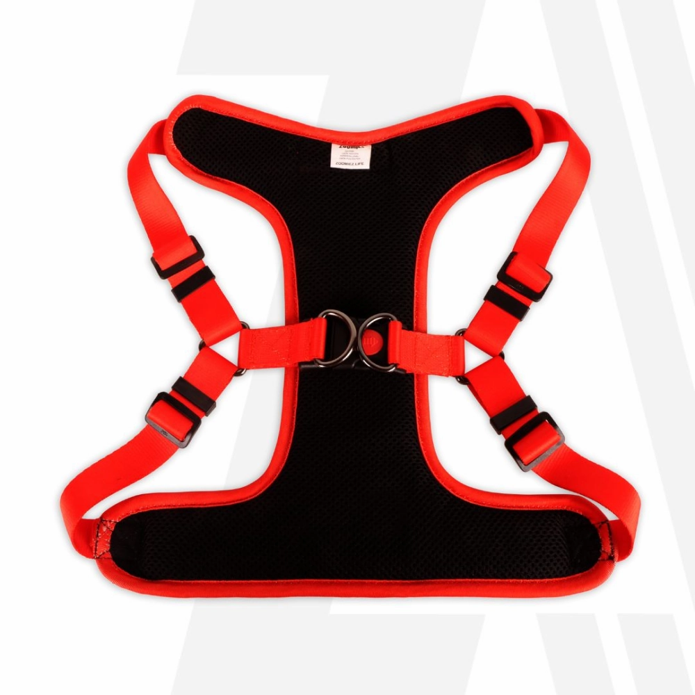 Zoomiez Adjustable Tango Printed Step in Mesh Harness for Dogs