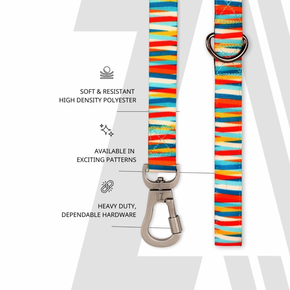 Zoomiez Tango Printed Leash for Dogs